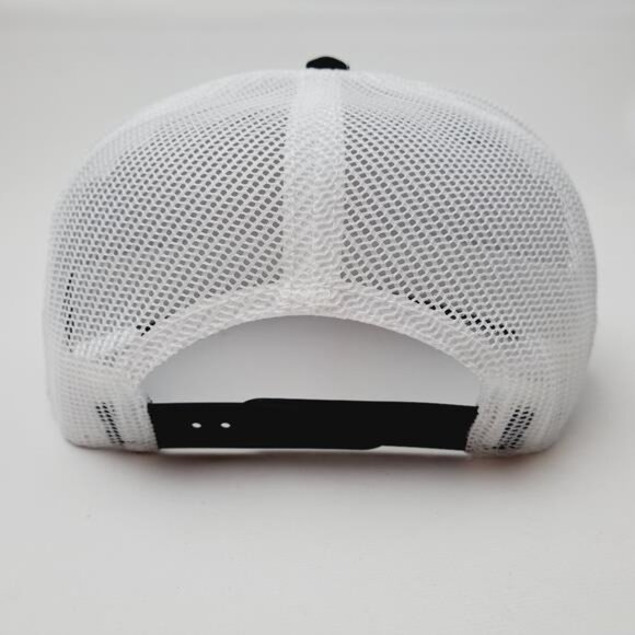 Outlaw Country 70s Retro Waylon Jennings Flat Bill Trucker Mesh Snapback Cap Hat - Picture 4 of 4